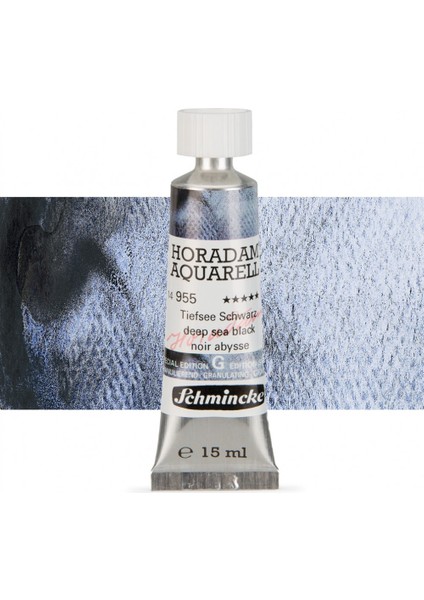 : Horadam Aquarell Supergranulation Sulu Boya : Deep Sea Black : 15 ml