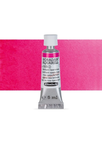 : Horadam Aquarell Tüp Sulu Boya : 5 ml : Brilliant Opera Rose