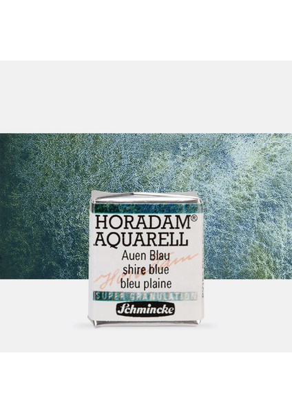 : Horadam Aquarell Supergranulation Sulu Boya : Shire Blue : Yarım Tablet