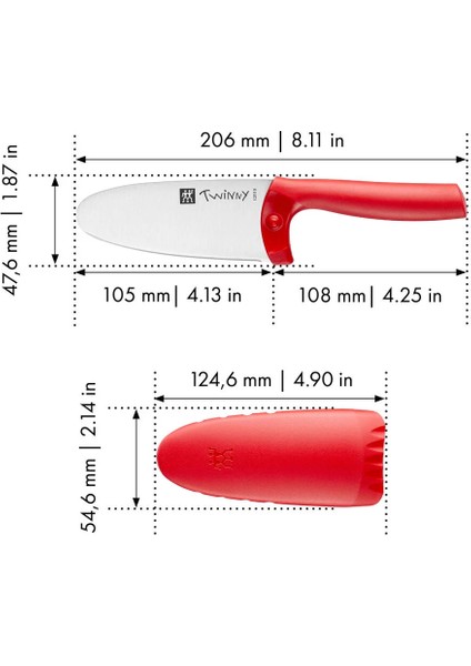 Twinny Şef Bıçağı 10 cm