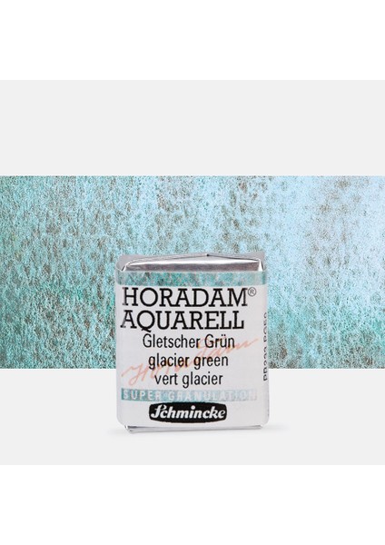 : Horadam Aquarell Supergranulation Sulu Boya : Glacier Green : Yarım Tablet