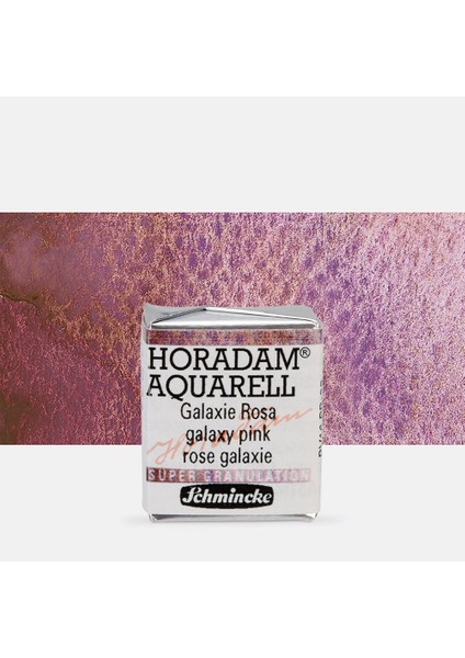 : Horadam Aquarell Supergranulation Sulu Boya : Galaxy Pink : Yarım Tablet