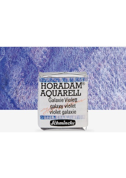 : Horadam Aquarell Supergranulation Sulu Boya : Galaxy Violet : Yarım Tablet