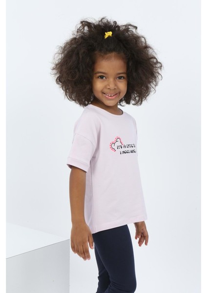 Toontoy Kız Çocuk Ayıcık Baskılı Tişört fiyatları