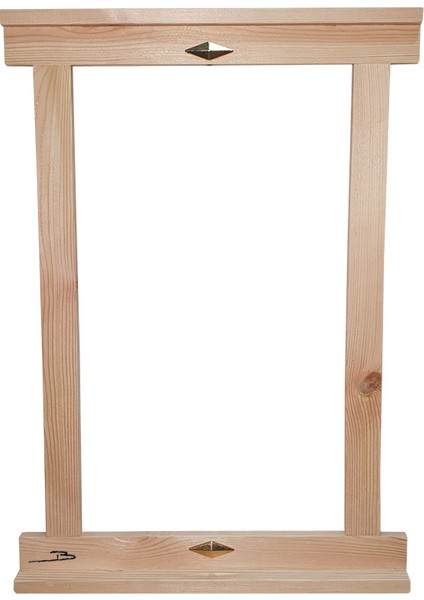 Doğal Ahşap Duvar Hol Antre Koridor Oda Makyaj Aynası Ayna Montessori Ahşap Çerçeve 62X42CM fiyatları