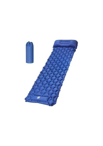 Ekstra Kamp Uyku Pedi Yastık ile Şişme Dahili Pompa Kompakt Ultralight Su Geçirmez Kamp Hava Mat | Kamp Mat (Yurt Dışından)