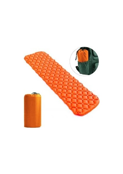 Ultralight K Uyku Pedi Sırt Çantasıyla ve Için Şişme K Mat Pediyürüyüş Yalıtımlı Uyku Mat K Yatak Pedi | K Mat (Yurt Dışından)