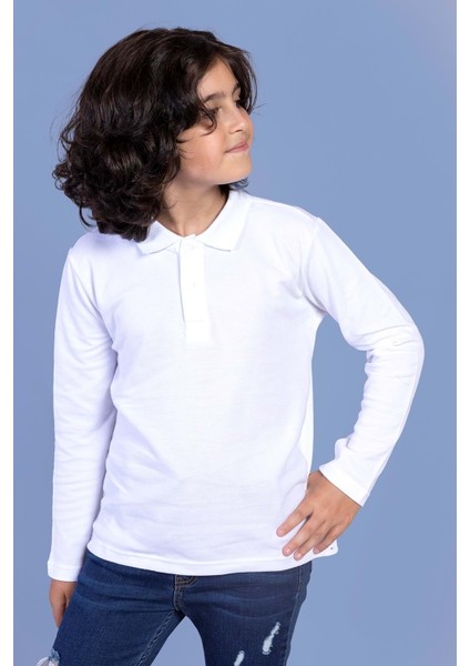 Toontoy Unisex Çocuk  Polo Yaka Tişört