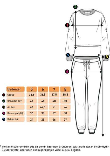 Toontoy Kız Çocuk Baskılı Içi Pamuklu Eşofman Takımı fiyatları