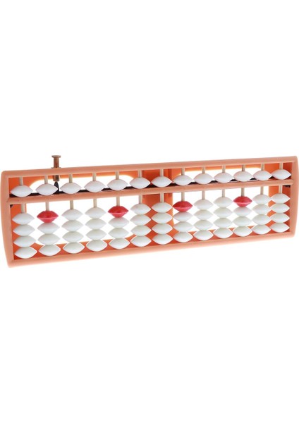 13 Sıralar Japon Soroban Beyaz Boncuklar Abacus Matematik Çocuk Sayma Aracı Çok Molored