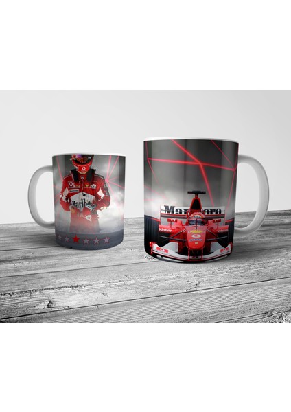 Michael Schumacher - Schumi - Formula 1 - F1 Kupa Bardak Model 2 fiyatları