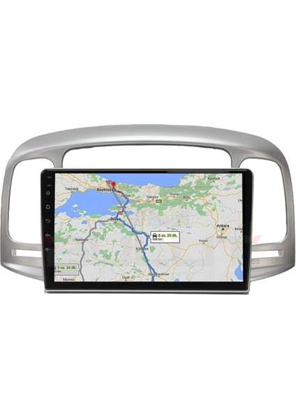 Hyundai Accent Era Android Multimedya Sistemi (2006-2011) 4 GB Ram 32 GB Hafıza 8 Çekirdek Necvox Evervox Brc