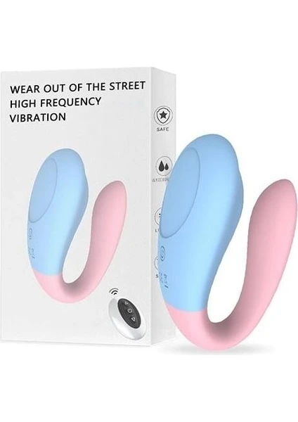 Giyilebilir Kadın Wireless Kumandalı Masaj Aleti Female Wand Vibratör