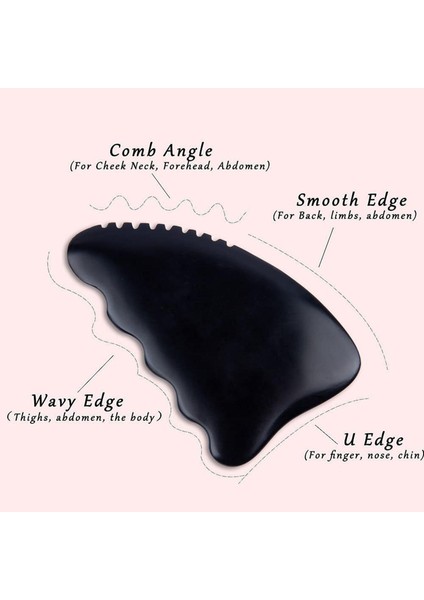 Gua Sha Yüz Aracı Anti - Önler Bian Taş (Yurt Dışından)