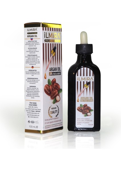 Argan Yağ 100 Ml - Saç, Yüz Ve Vücut Yağı | Argan Oil Hair, Face, Body