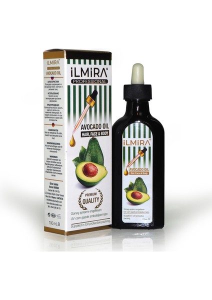 Avakado Yağ 100 Ml - Saç, Yüz Ve Vücut Yağı | Avocado Oil Hair, Face, Body
