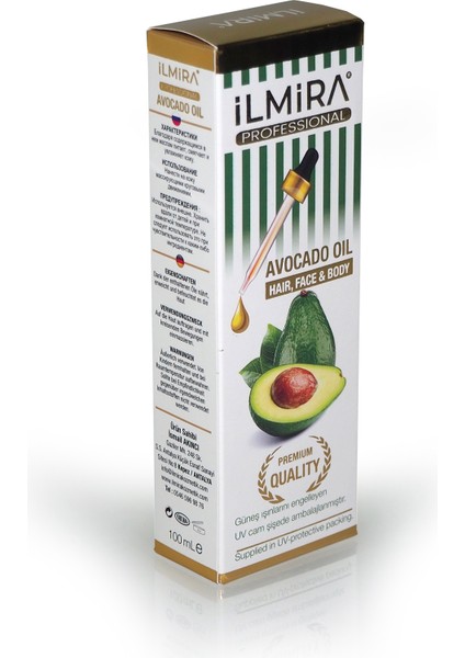 Avakado Yağ 100 Ml - Saç, Yüz Ve Vücut Yağı | Avocado Oil Hair, Face, Body fiyatları