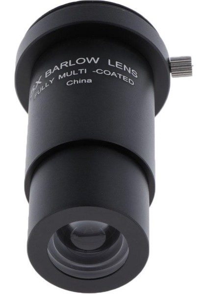 5x Teleskop Barlow Lens 1.25 "fmc Iplik W/ Renkli Filtreler Gözenli Siyah (Yurt Dışından)