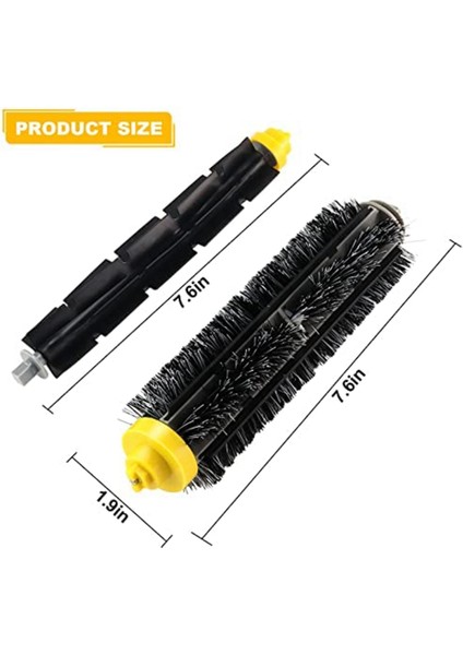 Irobot ROOMBA,600 ve 700 Serisi 690 650 620 630 652 655 660 760 770 780 Elektrikli Süpürge Için Fırça Seti Değişimi (Yurt Dışından) fiyatları
