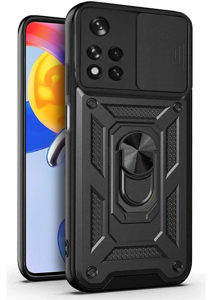 Xiaomi Redmi Note 11 Pro 5g Kılıf Impact Resistant Siyah