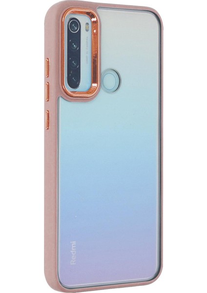 Xiaomi Redmi Note 8 Kılıf Bright Planet Rose Gold