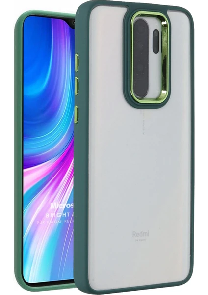 Xiaomi Redmi Note 8 Pro Kılıf Bright Planet Yeşil