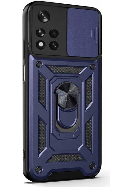 Xiaomi Redmi Note 11 Pro 5g Kılıf Impact Resistant Lacivert