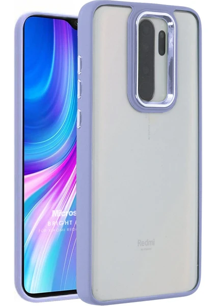 Xiaomi Redmi Note 8 Pro Kılıf Bright Planet Lila