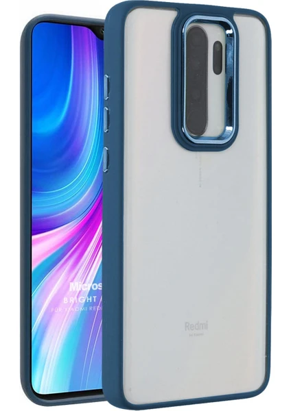 Xiaomi Redmi Note 8 Pro Kılıf Bright Planet Lacivert