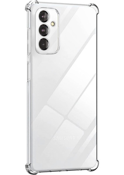 Samsung Galaxy M23 Kılıf Shock Absorbing Şeffaf