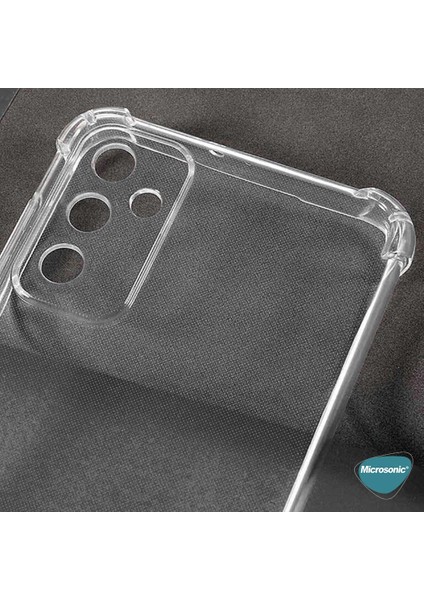 Samsung Galaxy M23 Kılıf Shock Absorbing Şeffaf