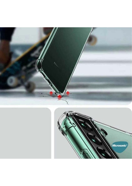 Samsung Galaxy S22 Plus Kılıf Shock Absorbing Şeffaf fırsatları