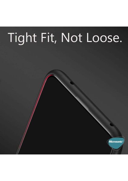 Matte Silicone Xiaomi Redmi 10A Kılıf Kırmızı