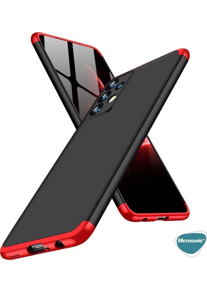 Samsung Galaxy A13 4g Kılıf Double Dip 360 Protective Kırmızı