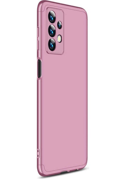 Samsung Galaxy A23 Kılıf Double Dip 360 Protective Rose Gold
