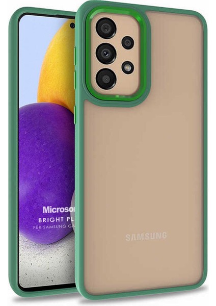 Samsung Galaxy A72 Kılıf Bright Planet Yeşil