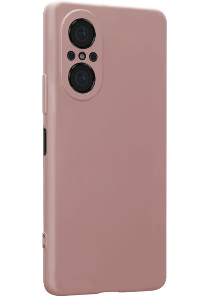 Matte Silicone Huawei Nova 9 Se Kılıf Rose Gold