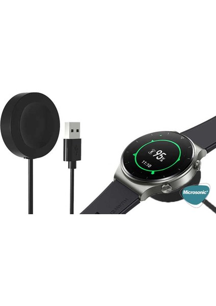 Huawei Watch Gt3 42MM Manyetik USB Şarj Kablosu Siyah modelleri