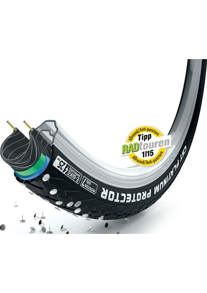 dış lastik 700x45 c1920 platinum eps ldp (zırhlı)