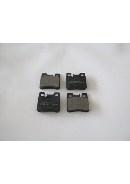 Mercedes 190- W201- 83/93; Arka Fren Balatası (Kablosuz)(Disk) (61,8X58,1X13,5)(BRAMAX)
