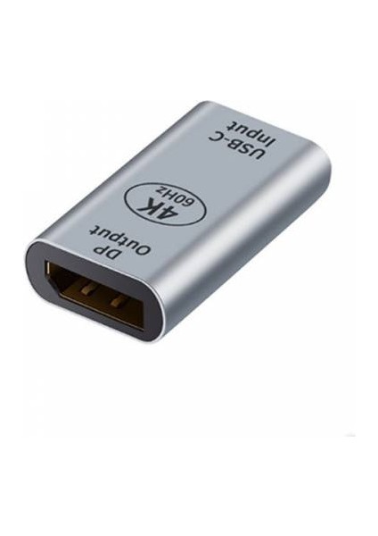 Usb-C Input Dp Output Dönüştürücü 4K 60H Adaptör Kit 4K@60Hz
