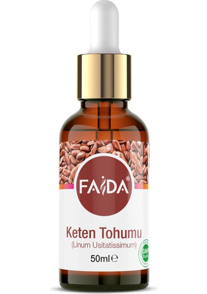 Keten Tohumu Yağı (Linum Usitatissimum) 50 ml