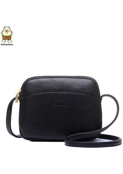 Sıcak Crossbody Çanta Casual Mini Şeker Renk Messenger Çanta Flap Pu Deri Omuz Çantaları | Kadınlar Için Crossbody Çanta | Kadınlar Için Çantalar Messenger Çanta (Siyah) (Yurt Dışından)