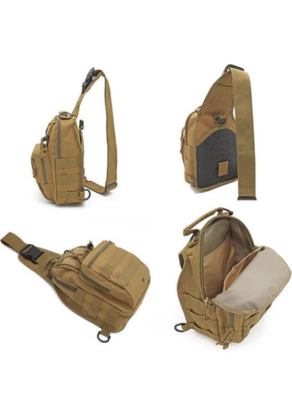 Yürüyüş Trekking Sırt Çantası Spor Tırmanma Omuz Çantaları Taktik Kamp Avcılık Daypack Balıkçılık Açık Askeri Omuz Çantası (Yurt Dışından)