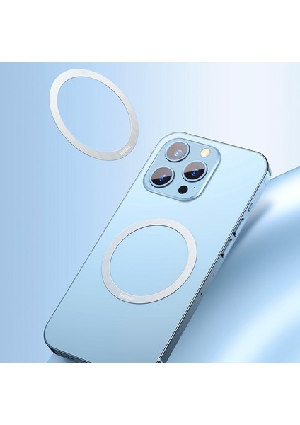 Halo Series Mıknatıslı Magsafe Için Mıknatıslı Metal Halka Aparatı PCCH000012