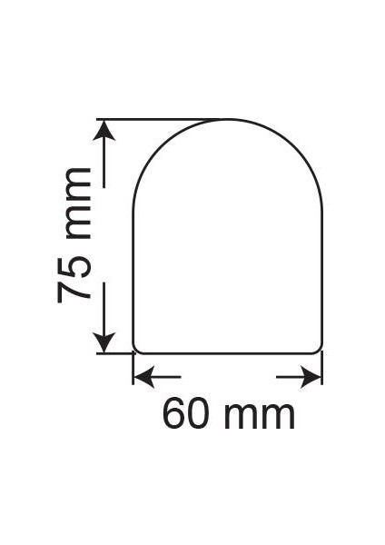 Royaled RL-8010 Acil Aydınlatma Armatürü Şebekeden Yanan LED Lamba