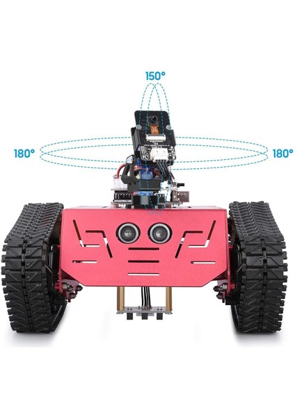 Conqueror Robot Tankı. Arduino Learner ile Uyumlu