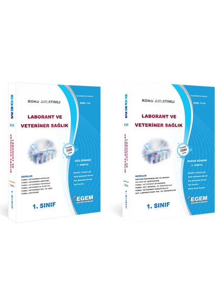 AÖF Laborant ve Veteriner Sağlık 1. Sınıf Güz ve Bahar Dönemi Anlatımlı Soru