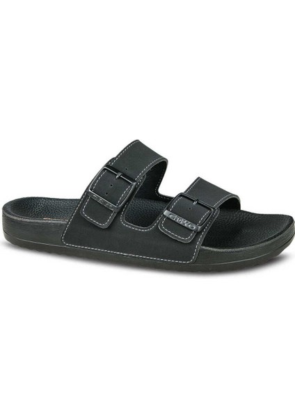 BAHAMA-10M Anatomik Erkek Terlik-Siyah