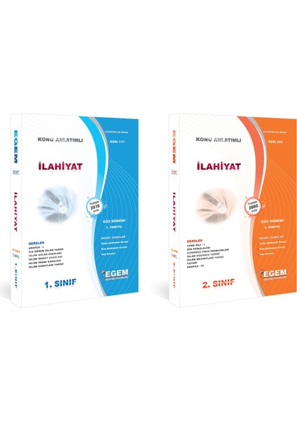 AÖF İlahiyat Bölümü 1 ve 2 . Sınıf Güz Dönemleri Konu Anlatımlı Soru